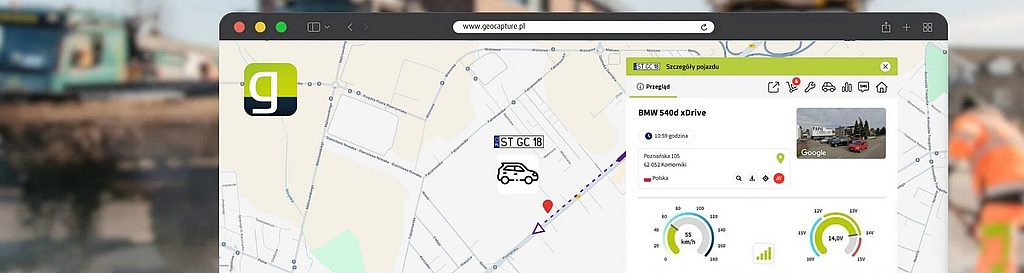Śledzenie pojazdów z geoCapture