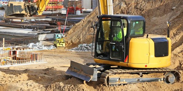 GPS-Ortung im Einsatz auf der Baustelle