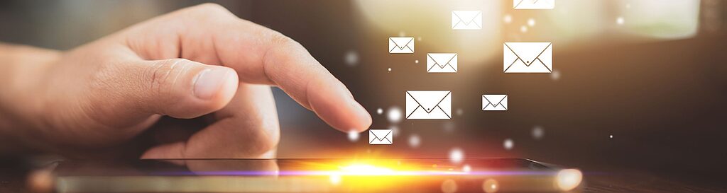 Nagłówek rejestracji do newslettera